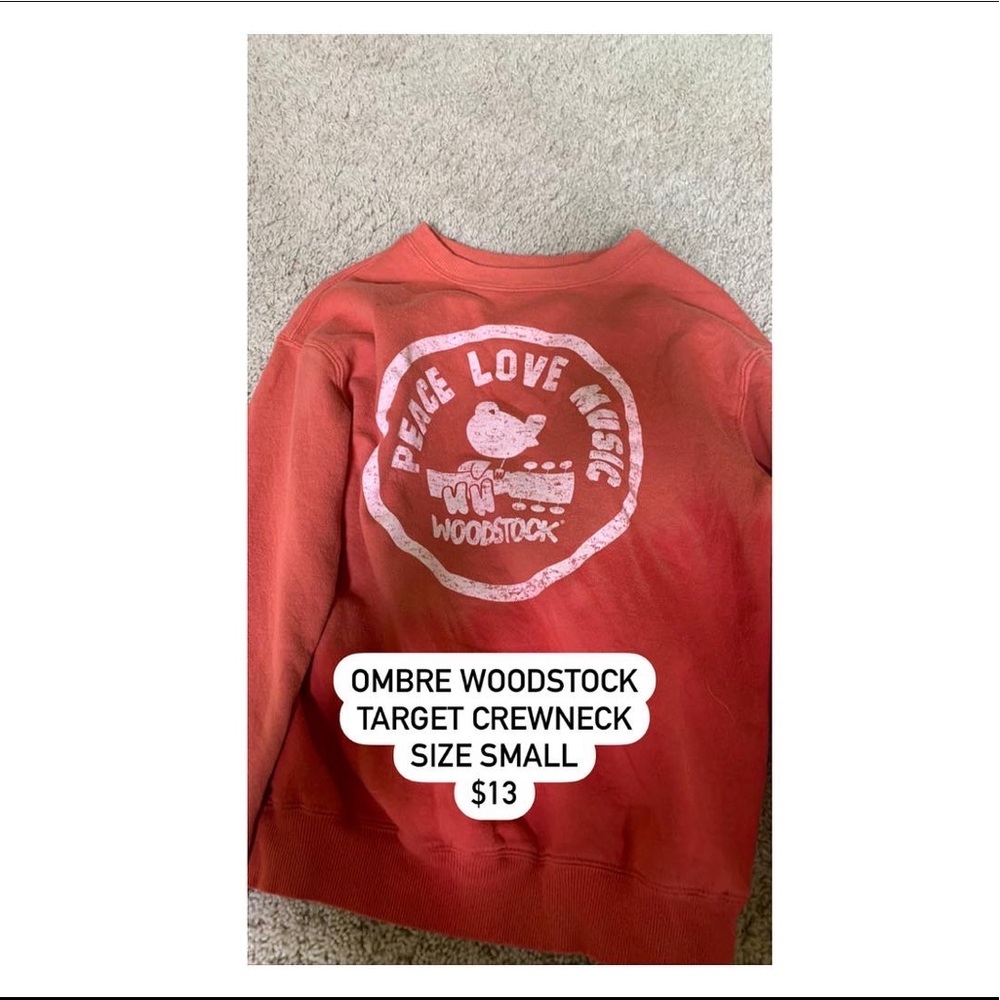 Red Target Crewneck
